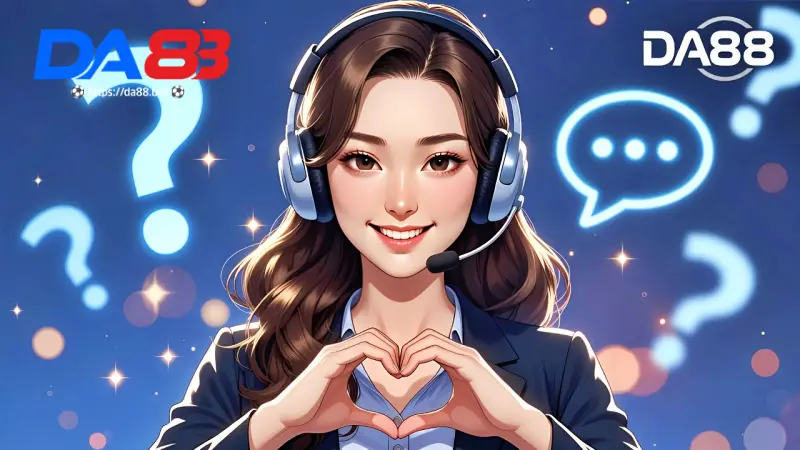 Đội ngũ hỗ trợ DA88 phản hồi nhanh và đồng hành 24/7